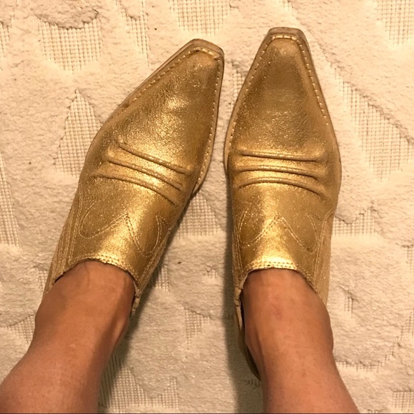 Penny Loves Kenny Shoes - Penny loves Kenny gold horse n buggy western boots